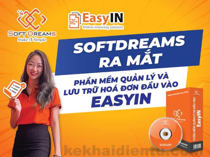 Phần mềm quản lý hóa đơn đầu vào EasyIN